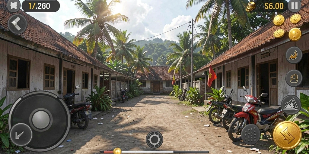 Tampilan karakter yang dapat disesuaikan.