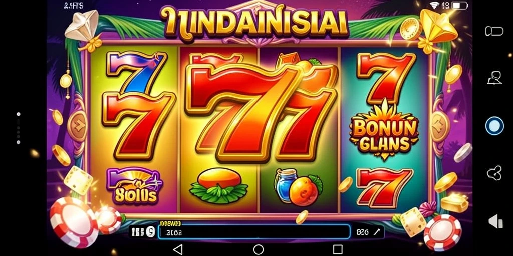 Screenshot menunjukkan antarmuka pengguna yang ramah dan menarik.