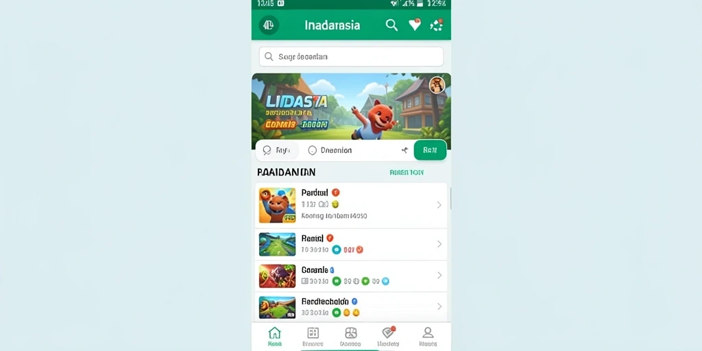 Tampilan antarmuka yang ramah pengguna.