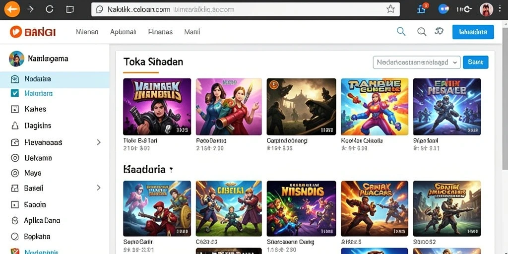 Tampilan utama DEWI288 yang menarik dan mudah digunakan.
