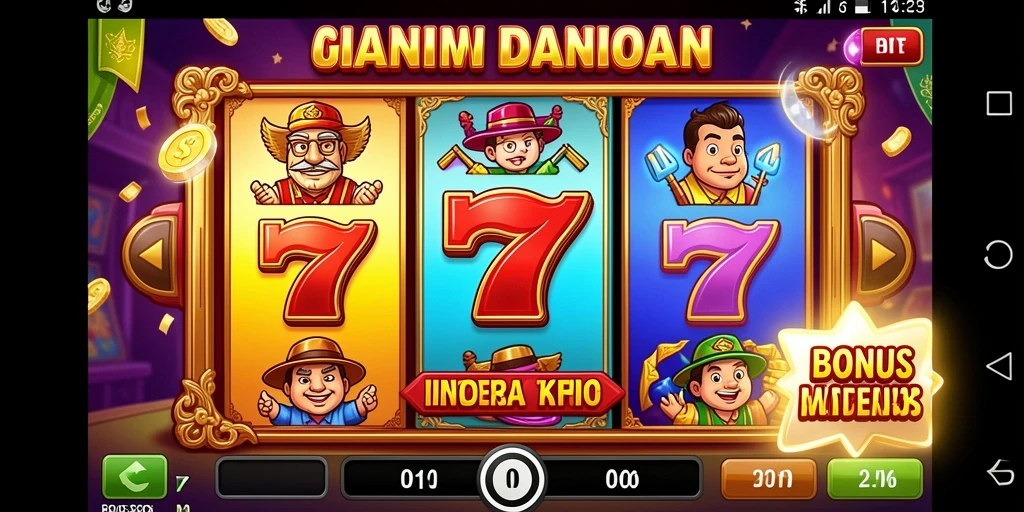 Tampilan utama yang menarik dan user-friendly.