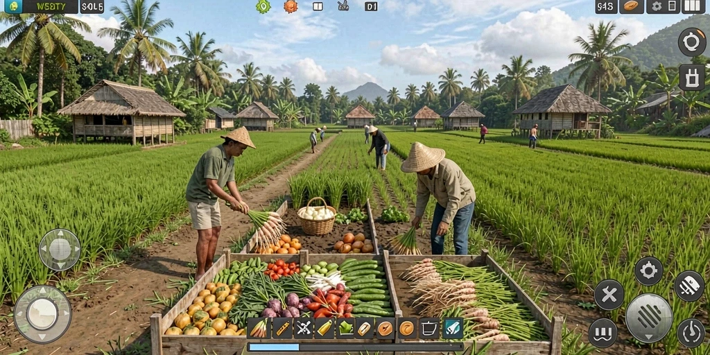 Tampilan awal aplikasi yang menarik dan user-friendly.