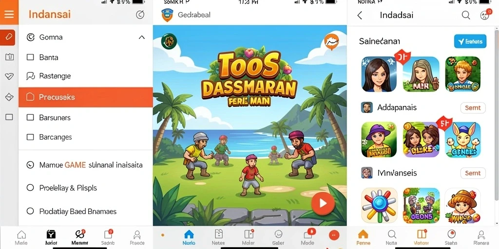 Tampilan antarmuka yang modern dan intuitif.