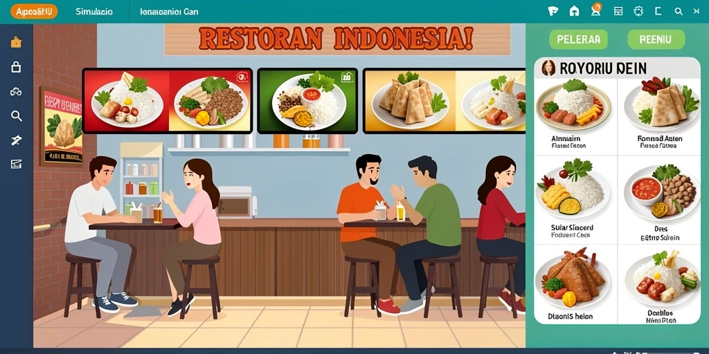 Tampilan antarmuka yang ramah pengguna.