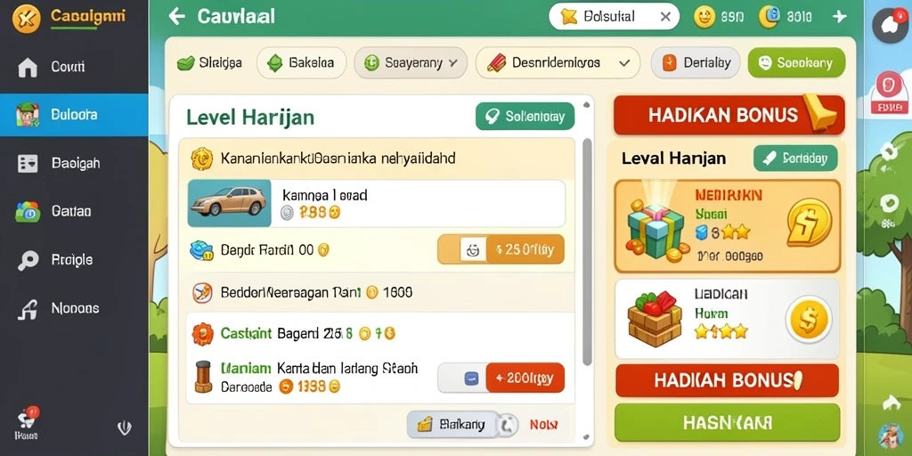 Tampilan antarmuka yang mudah dinavigasi.