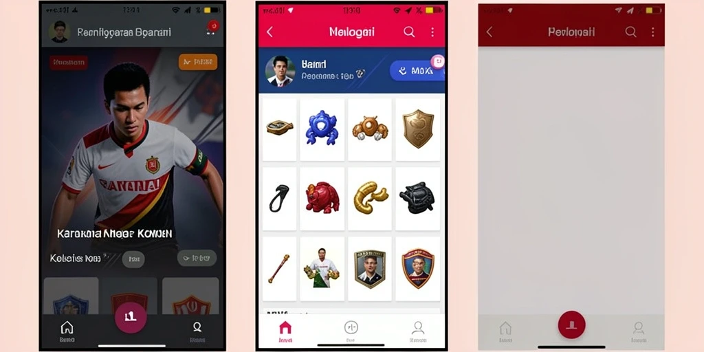 Screenshot 1: Menampilkan tampilan antarmuka utama SJO777.
