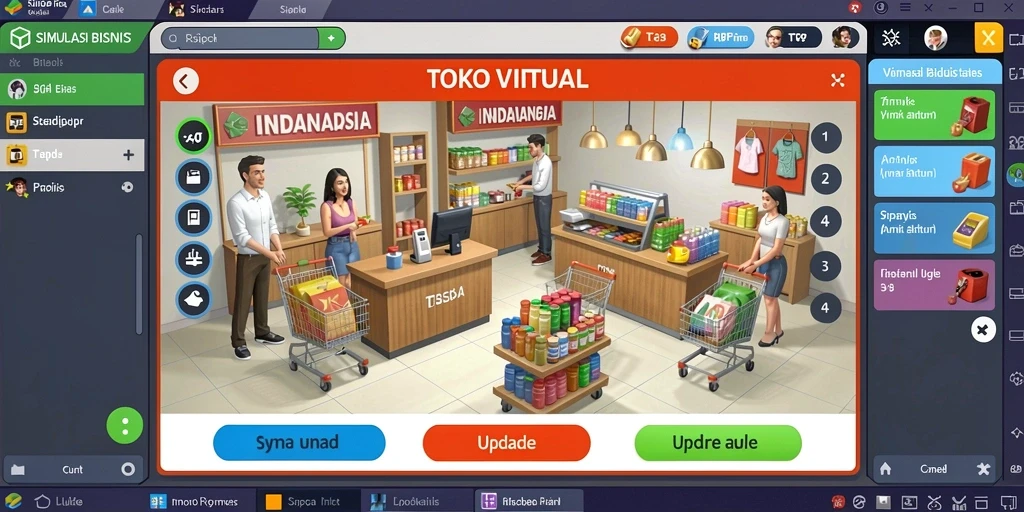 Tampilan awal aplikasi SURGA77 yang menarik dan intuitif.