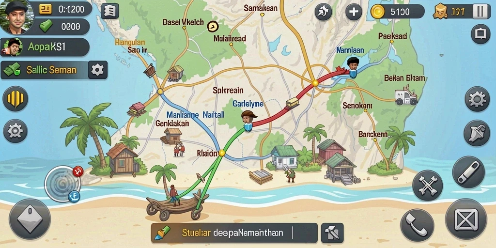 Tampilan antarmuka yang user-friendly.